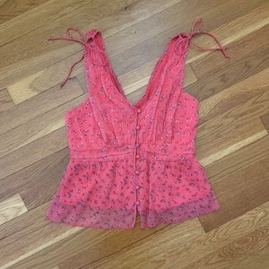 Abercrombie Floral Blouse